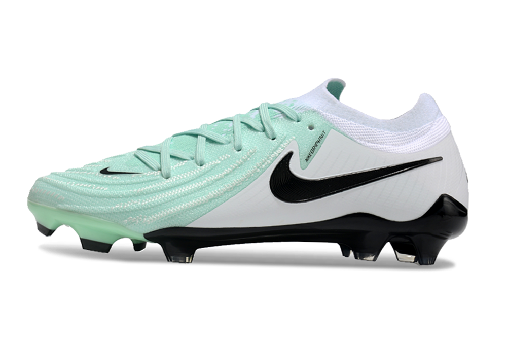 Chuteira Nike Phantom GX II FG - Branca  e Azul