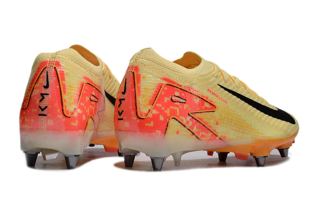 Chuteira Nike Air Zoom Mercurial Vapor 16 Elite SG - Amarela e Laranja