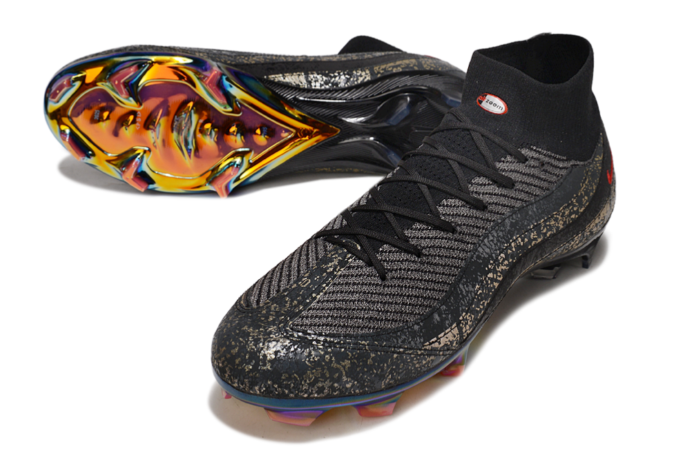 Chuteira Nike Mercurial Superfly 10 Air Max 95 Elite FG - Preto