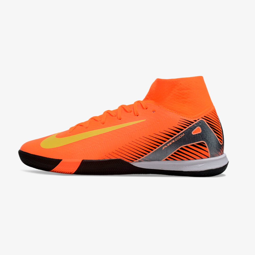 Chuteira Futsal Nike Air Zoom Mercurial Superfly 10 Elite  IC - Laranja