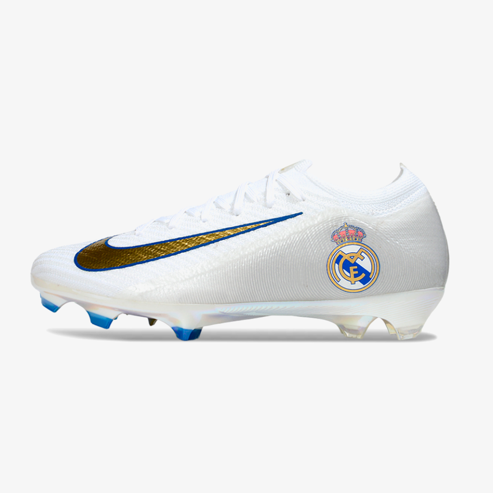 Chuteira Nike Air Zoom Mercurial Vapor Real Madrid 16 Elite FG - Branca