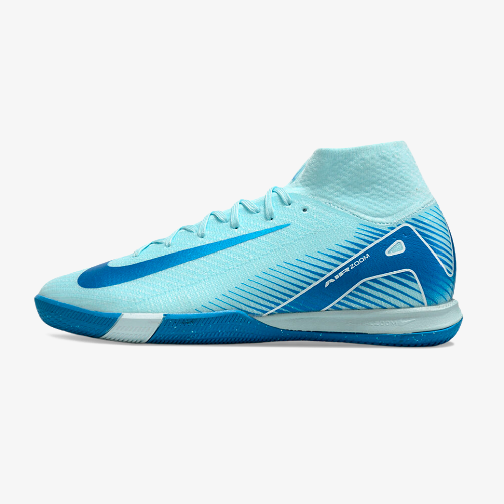 Chuteira Futsal Nike Air Zoom Mercurial Superfly 10 Elite  IC - Azul