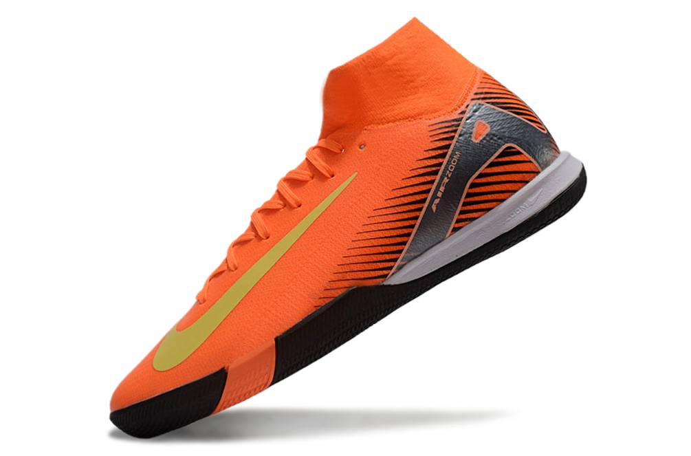 Chuteira Futsal Nike Air Zoom Mercurial Superfly 10 Elite  IC - Laranja