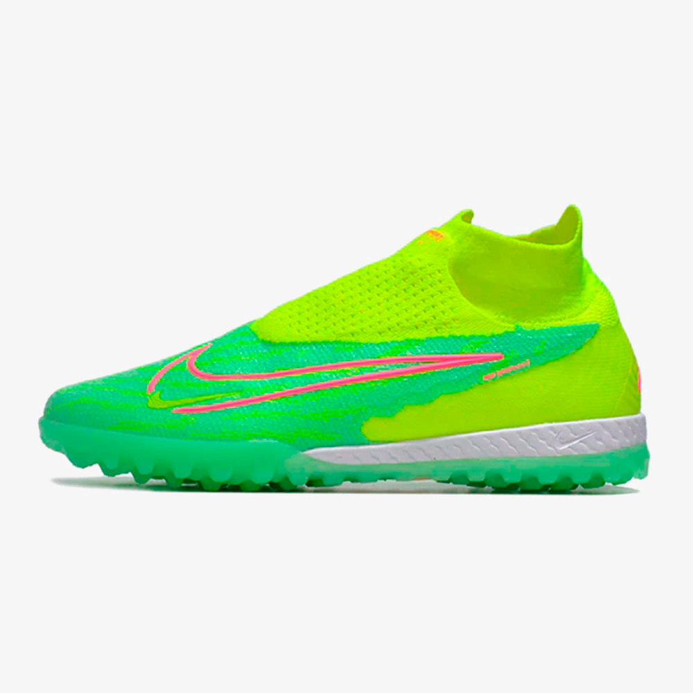 Chuteira Society Nike Gripknit Phantom GX Elite Dynamic Fit TF