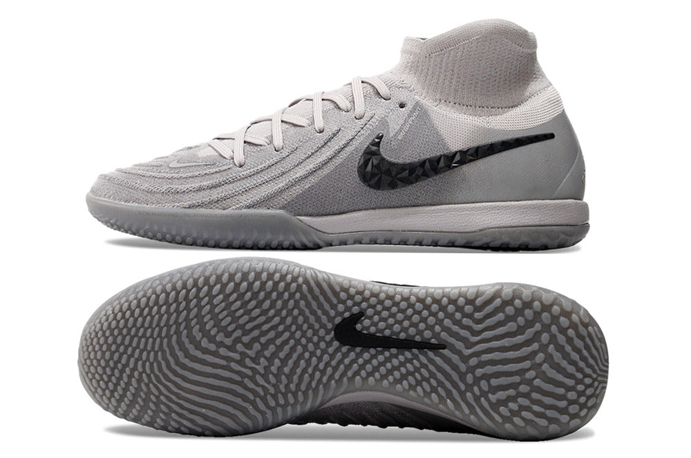 Tênis Futsal Nike Phantom Luna IC - Cinza