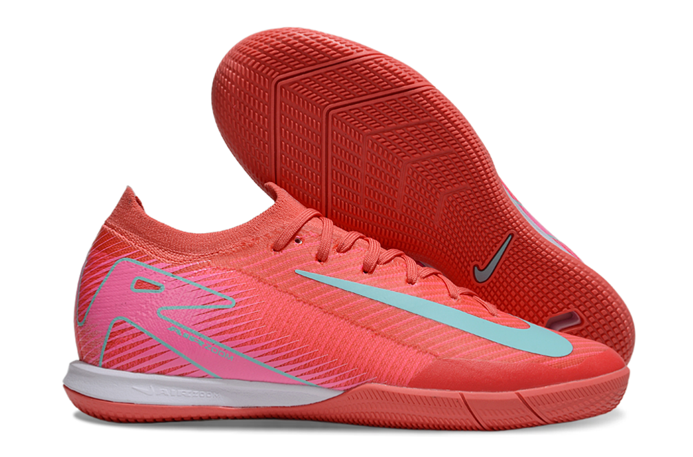 Chuteira Futsal Nike Mercurial Air Zoom Vapor 16 IC - Vermelha e Azul