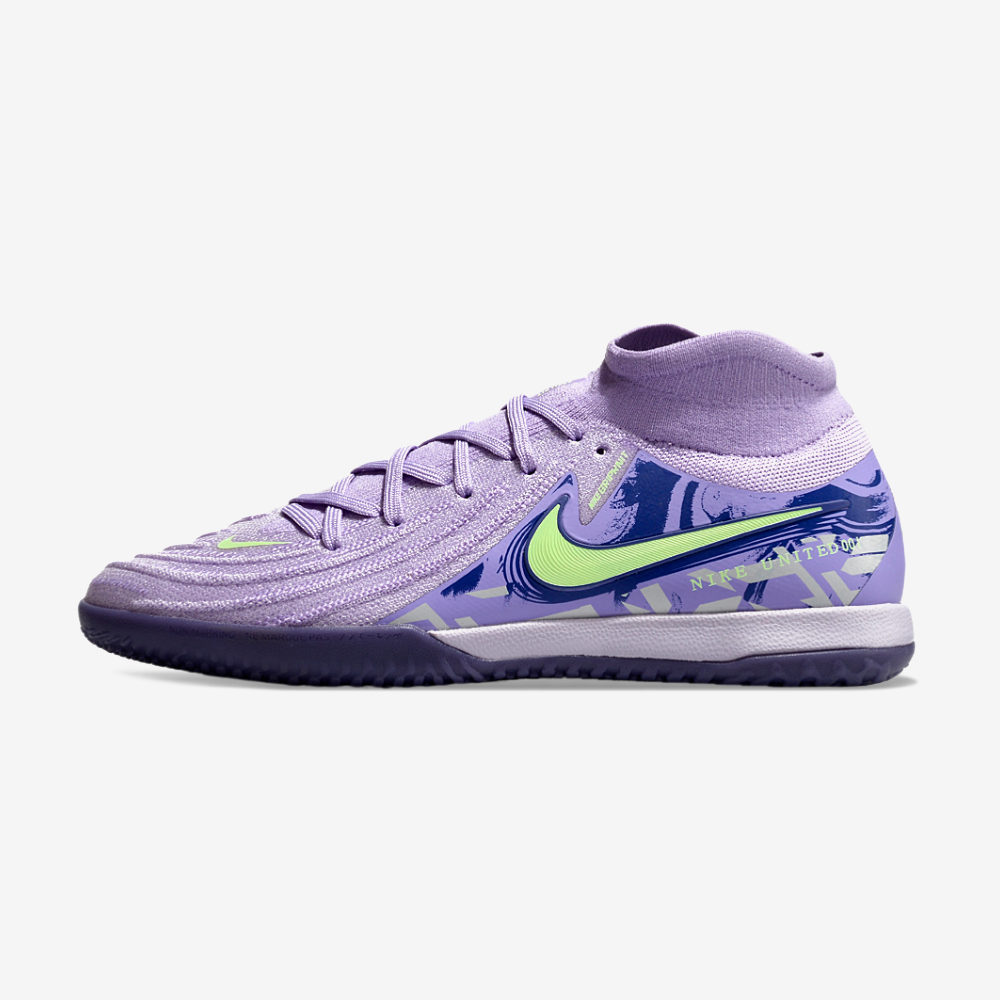 Tênis Futsal Nike Phantom Luna IC - Roxa e Verde