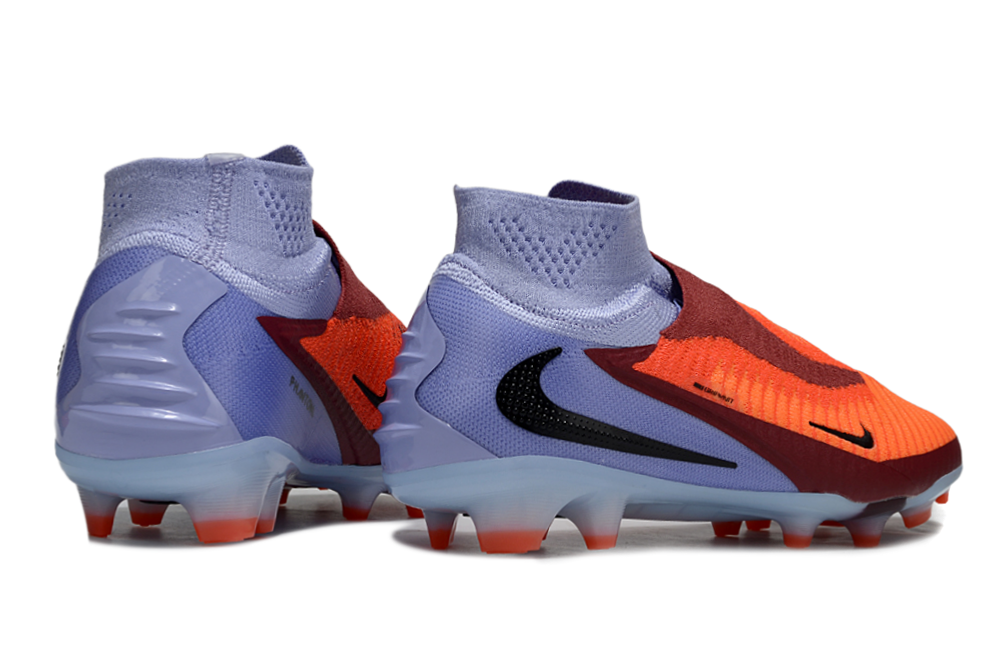 Chuteira Nike Phantom 6 Elite FG - Roxa e Laranja - Pack Scary Good