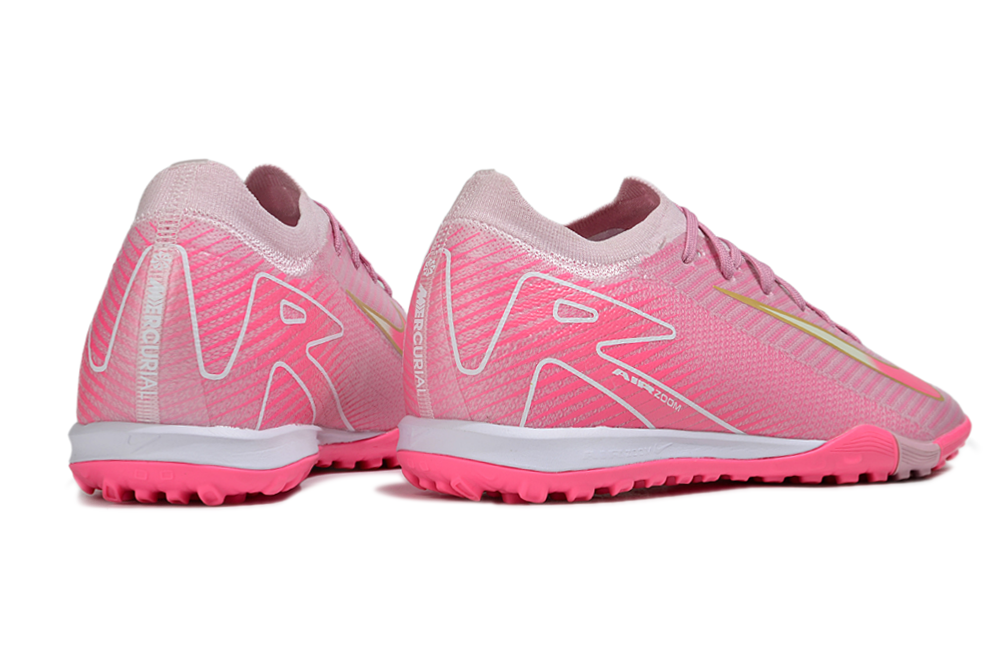 Chuteira Society Nike Air Zoom Mercurial Vapor 16 Elite TF - Rosa