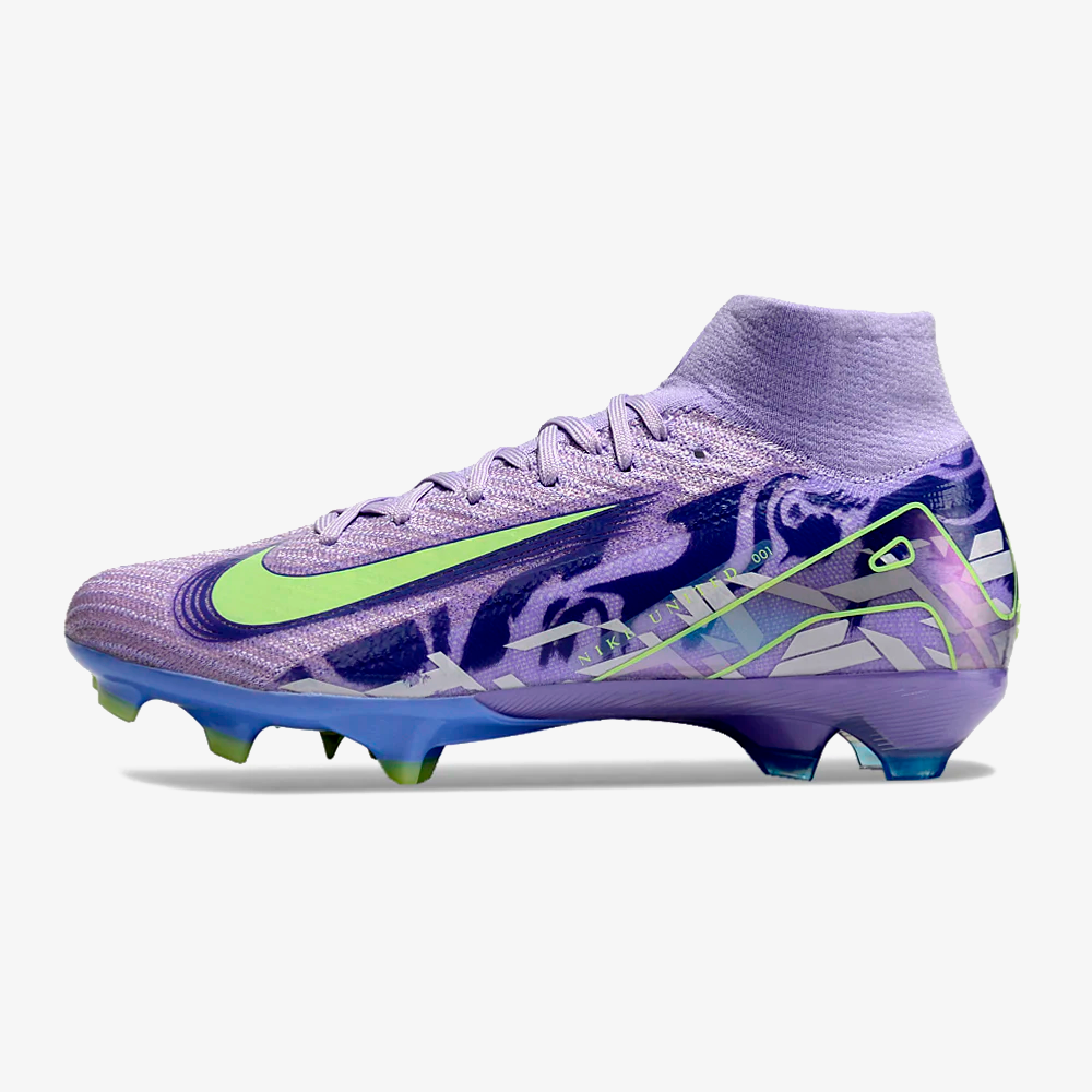Chuteira Nike Air Zoom Mercurial Superfly 10 Elite FG - Roxa - Pack United