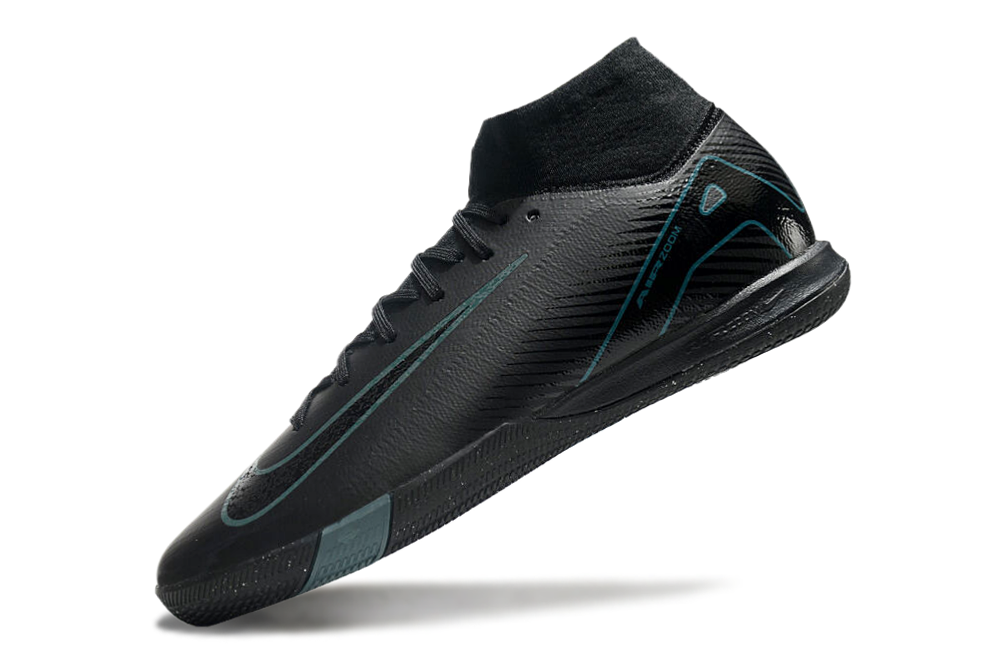 Chuteira Futsal Nike Air Zoom Mercurial Superfly 10 Elite  IC - Preta