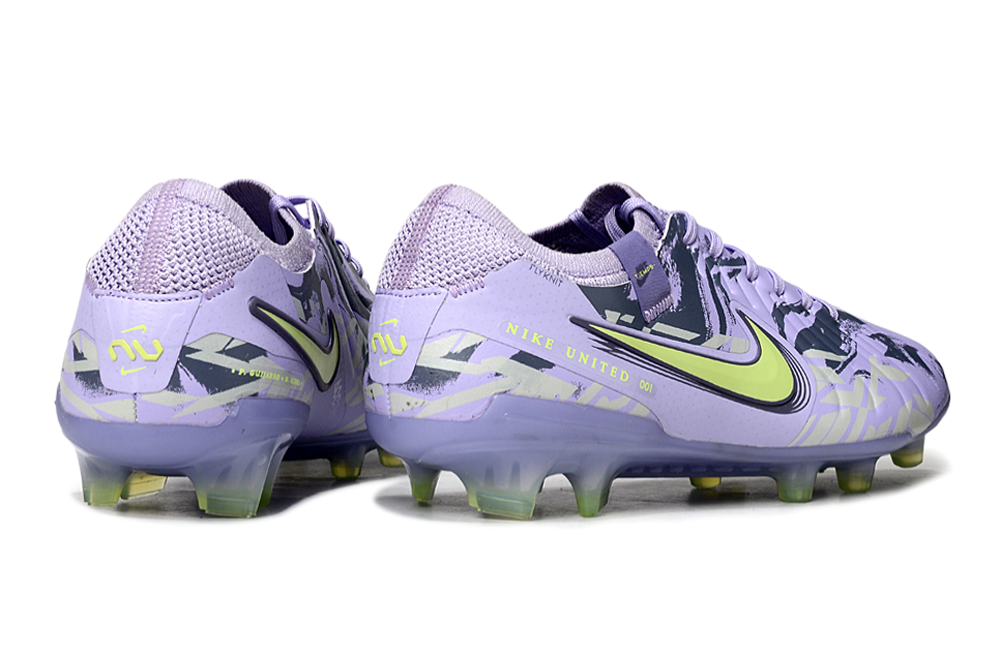 Chuteira Nike Tiempo Legend 10 FG -  Roxa e Verde - Pack United
