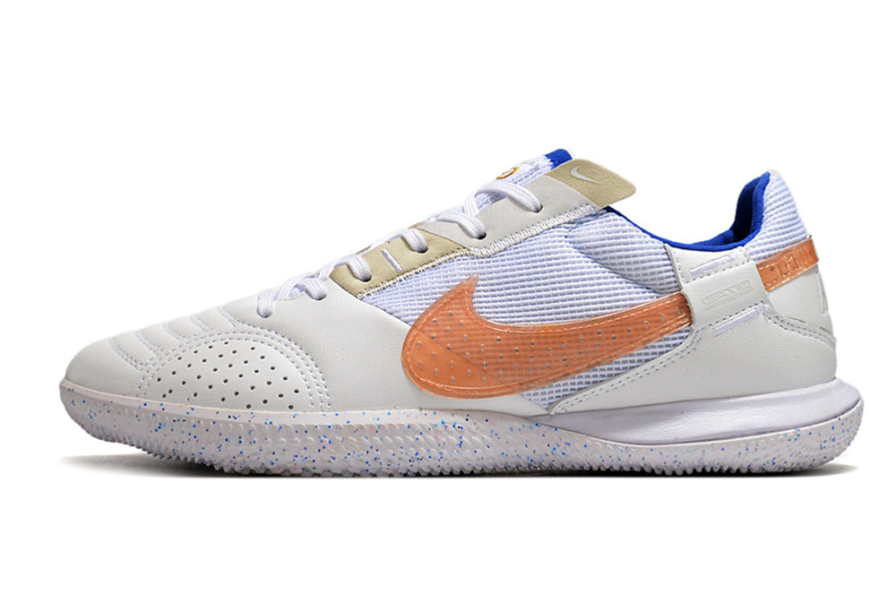 Tênis Futsal Nike Street Gato IC - Branca e Rosa