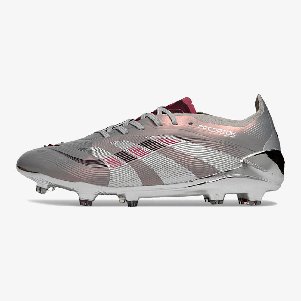 Chuteira Adidas Predator Elite Bellingham FG - Prata