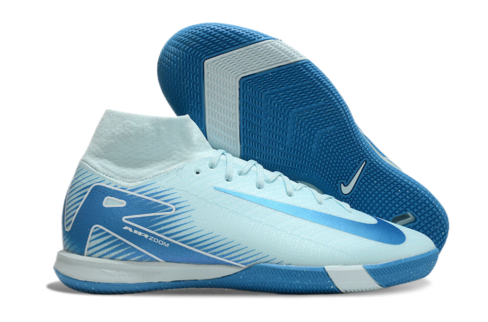Chuteira Futsal Nike Air Zoom Mercurial Superfly 10 Elite  IC - Azul