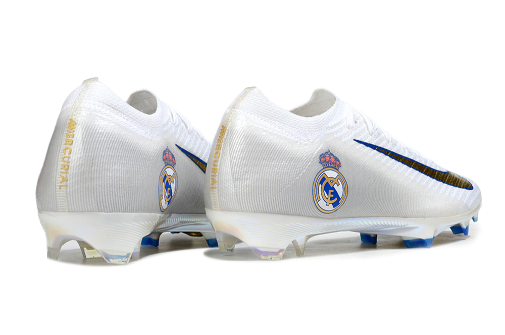 Chuteira Nike Air Zoom Mercurial Vapor Real Madrid 16 Elite FG - Branca