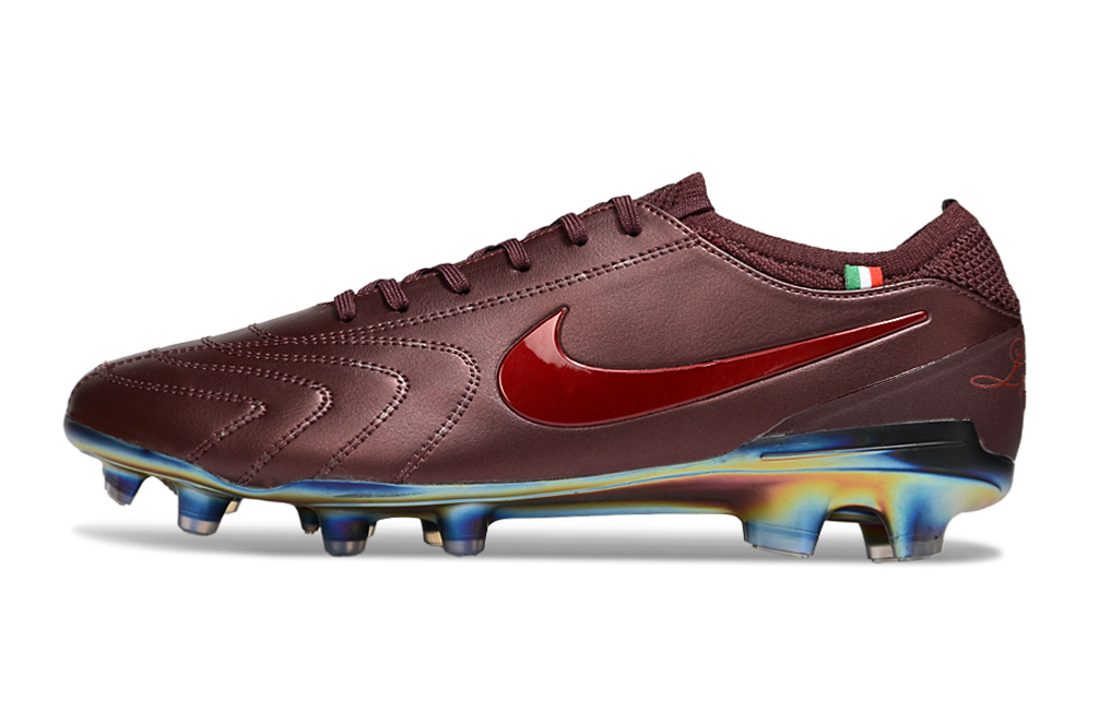Chuteira Nike Tiempo Legend 10 FG - Vermelho - Edição Especial