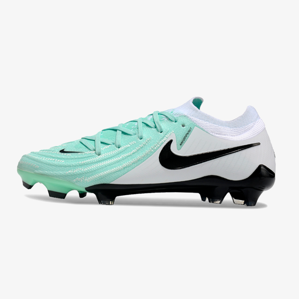 Chuteira Nike Phantom GX II FG - Branca  e Azul