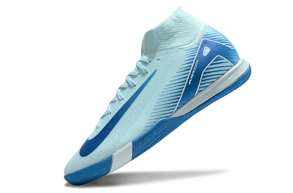 Chuteira Futsal Nike Air Zoom Mercurial Superfly 10 Elite  IC - Azul
