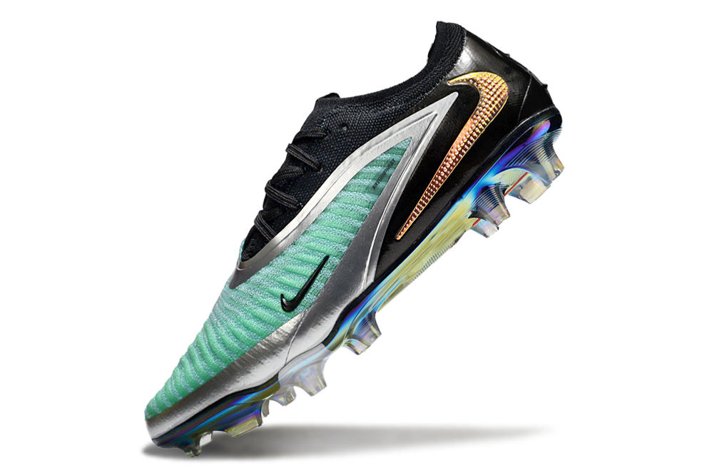 Chuteira Nike Phantom 6 Elite FG - Preta e Azul