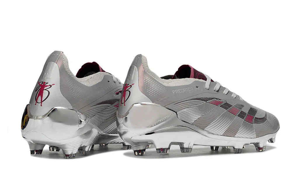 Chuteira Adidas Predator Elite Bellingham FG - Prata