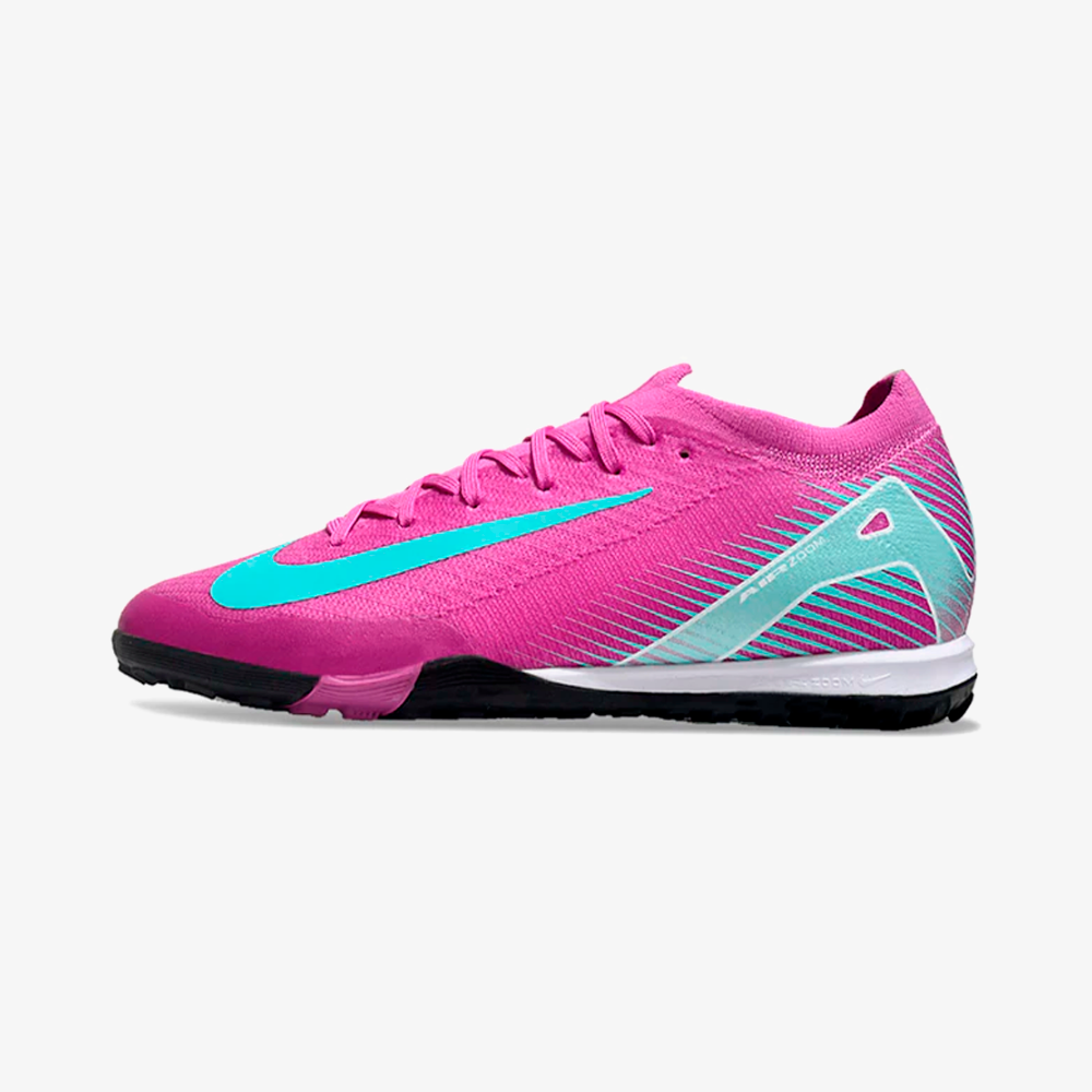 Chuteira Society Nike Air Zoom Mercurial Vapor 16 Elite TF - Roxa e Azul