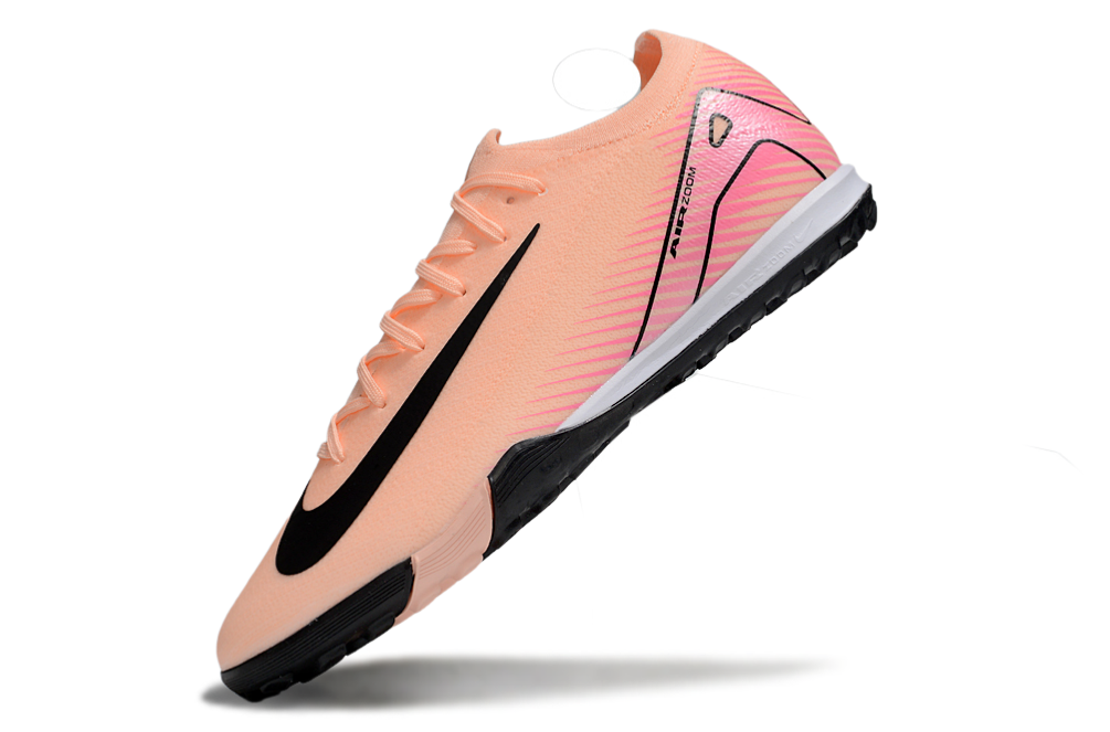 Chuteira Society Nike Air Zoom Mercurial Vapor 16 Elite TF - Rosa e Preta