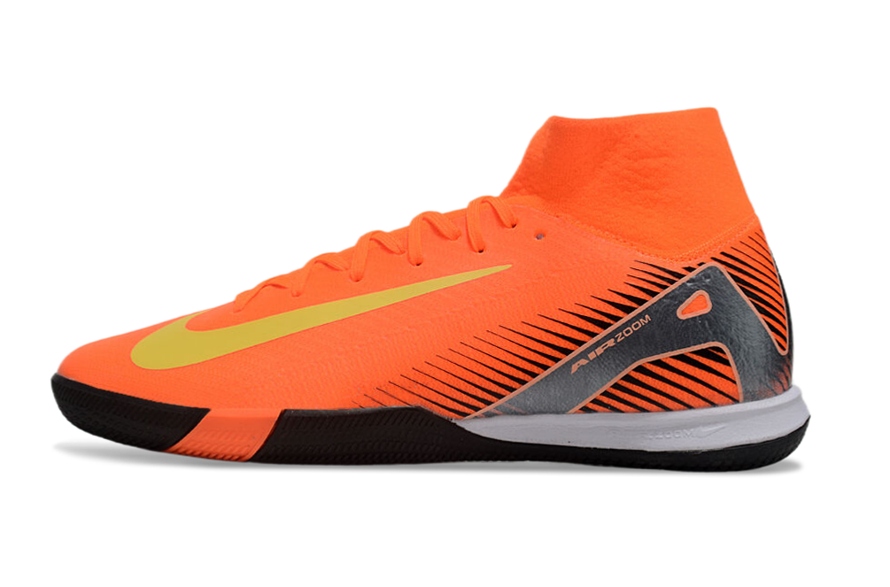 Chuteira Futsal Nike Air Zoom Mercurial Superfly 10 Elite  IC - Laranja