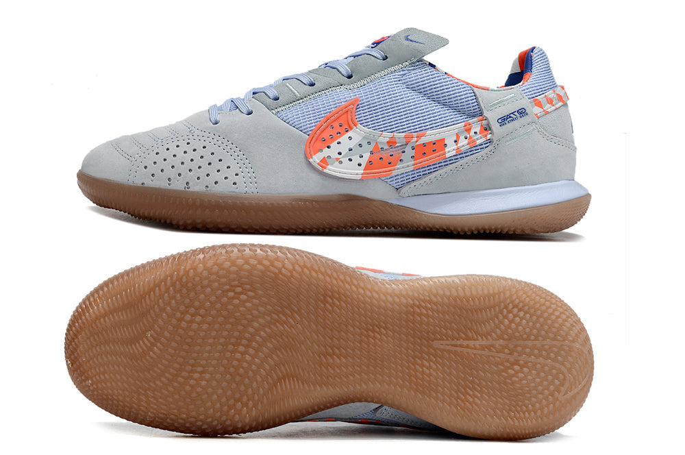 Tênis Futsal Nike Street Gato IC - Azul