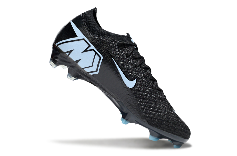 Chuteira Nike Air Zoom Mercurial Vapor 16 Elite FG - Preta e Azul - Shadow Pack