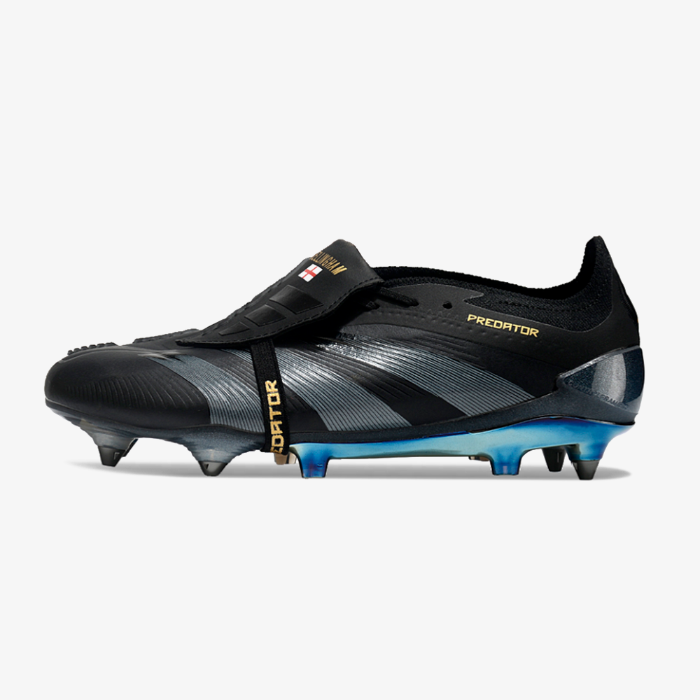 Adidas Predator Elite Fold-Over Tongue SG - Preta e Cinza