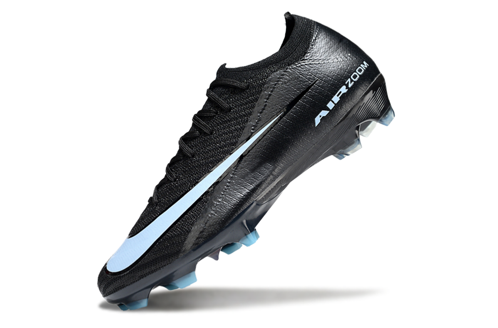 Chuteira Nike Air Zoom Mercurial Vapor 16 Elite FG - Preta e Azul - Shadow Pack