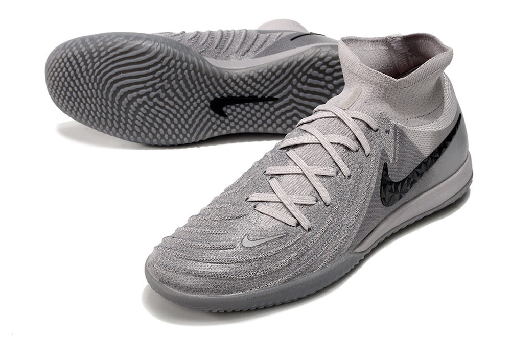 Tênis Futsal Nike Phantom Luna IC - Cinza