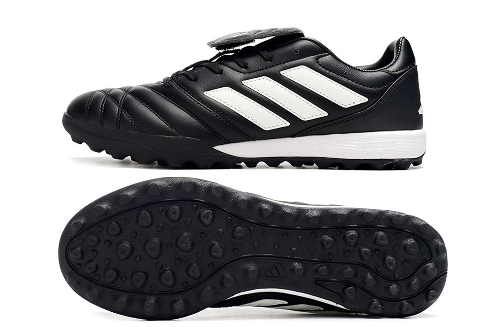 Chuteira Society Adidas Copa Mundial TF - Preta e Branca