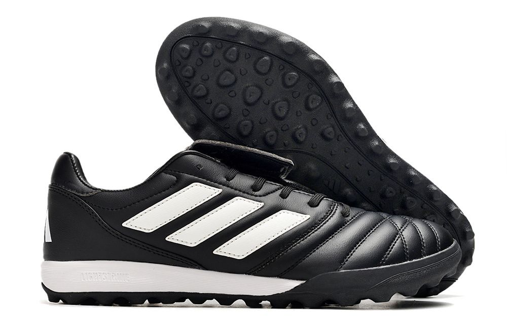 Chuteira Society Adidas Copa Mundial TF - Preta e Branca