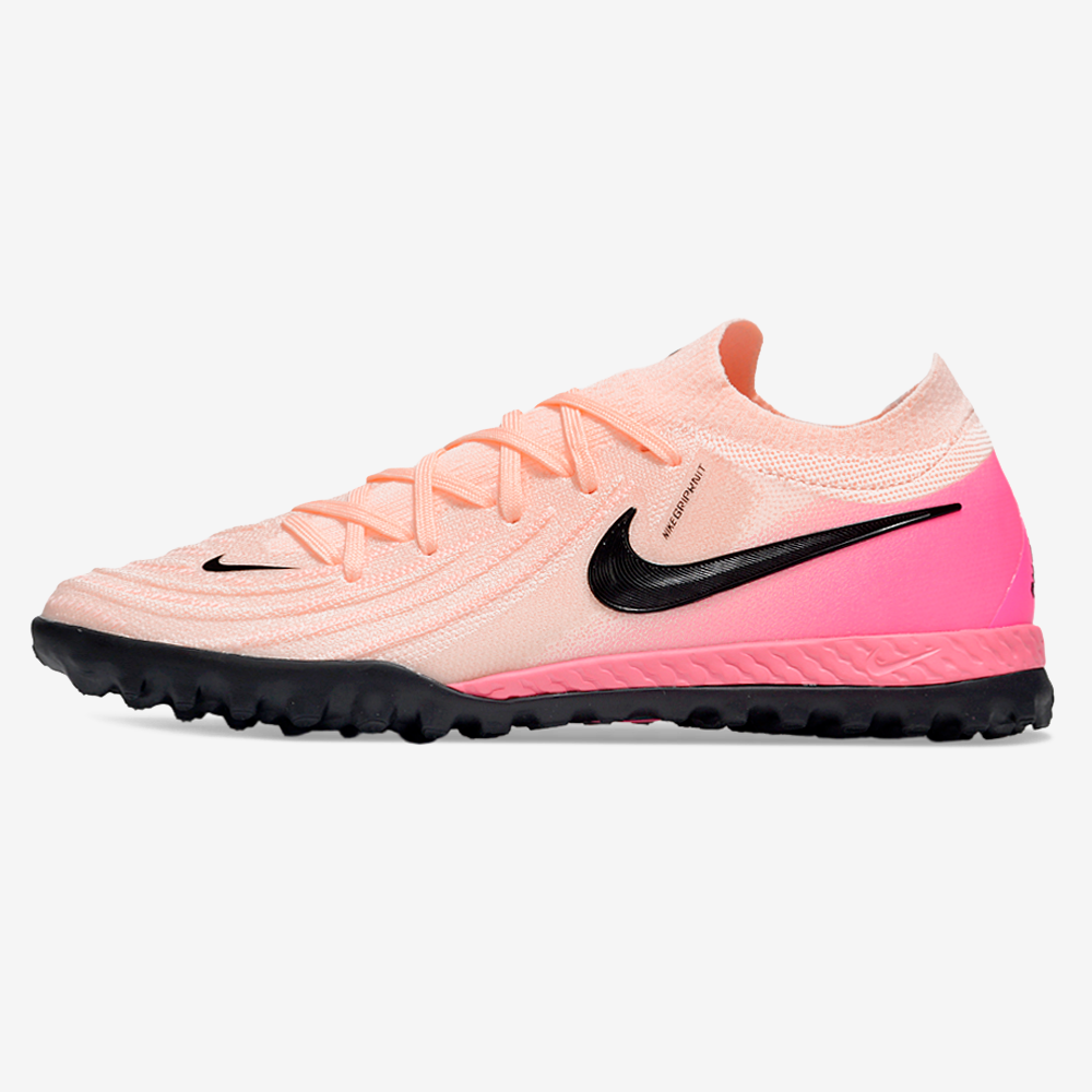 Chuteira Society Nike Phantom GX II TF - Rosa e Preta
