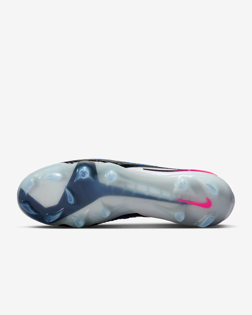 Chuteira Nike Phantom 6 Elite FG - Branca, Azul e Rosa - Attack Pack