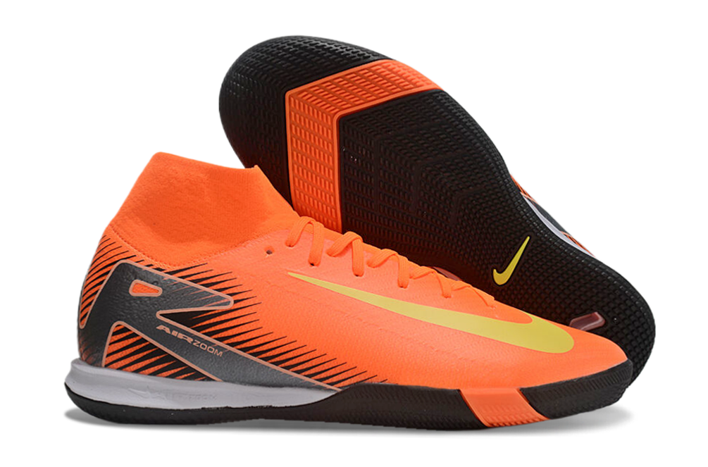 Chuteira Futsal Nike Air Zoom Mercurial Superfly 10 Elite  IC - Laranja