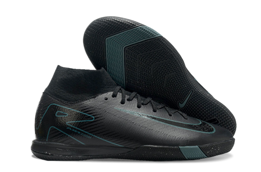 Chuteira Futsal Nike Air Zoom Mercurial Superfly 10 Elite  IC - Preta