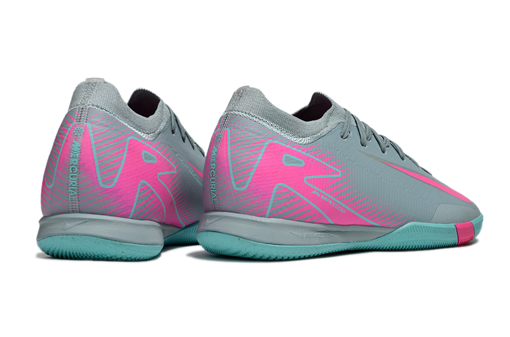 Chuteira Futsal Nike Mercurial Air Zoom Vapor 16 IC - Azul e Rosa