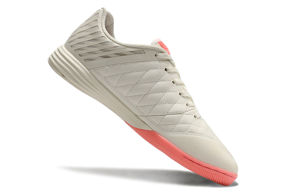 Tênis Futsal Nike Lunar Gato IC - Branca e Rosa
