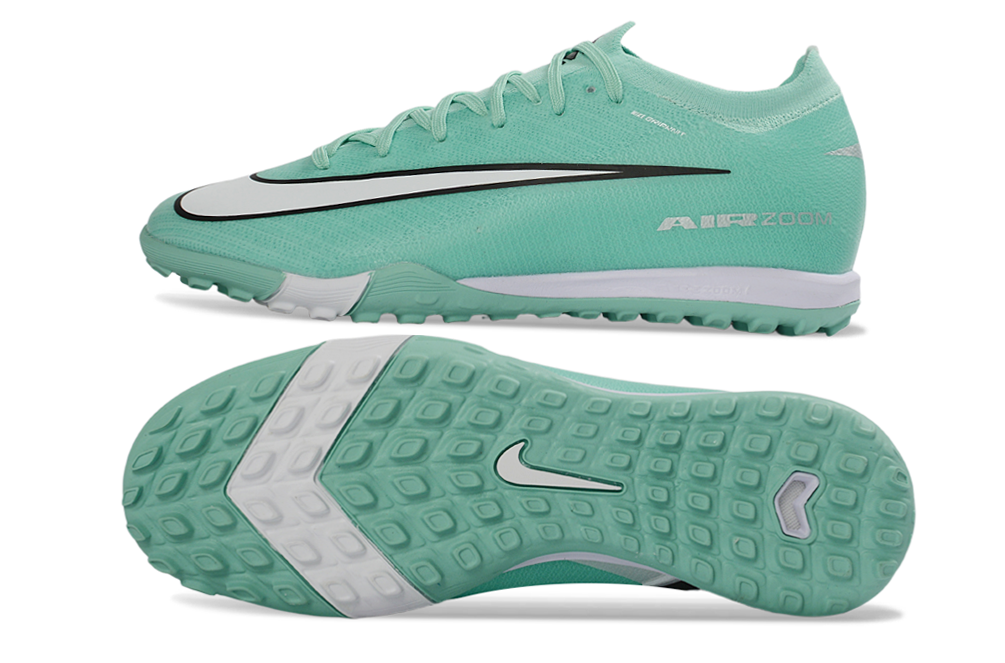 Chuteira Society Nike Air Zoom Mercurial Vapor 16 Elite TF - Turquesa