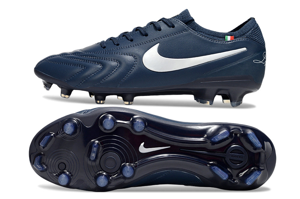 Chuteira Nike Tiempo Legend 10 FG -  Azul Escura - Edição Especial