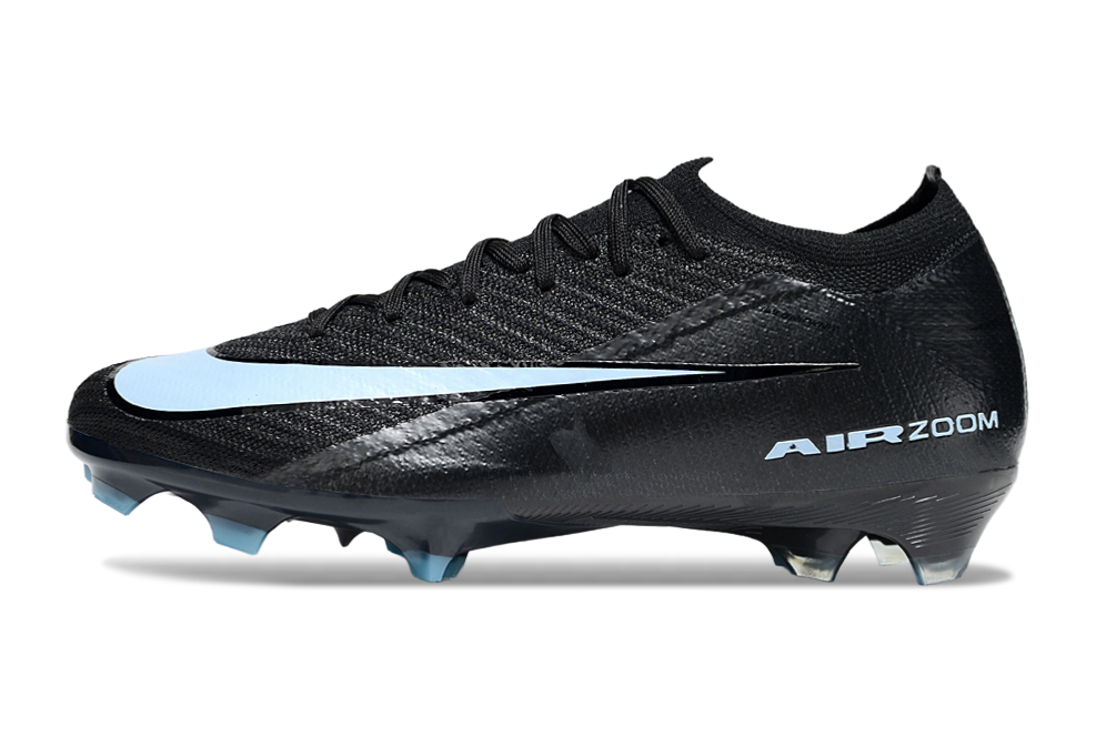 Chuteira Nike Air Zoom Mercurial Vapor 16 Elite FG - Preta e Azul - Shadow Pack