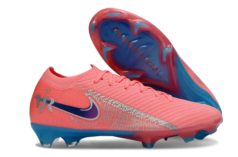 Chuteira Nike AIR Zoom Mercurial Vapor 16 Vini Jr Elite FG - Rosa