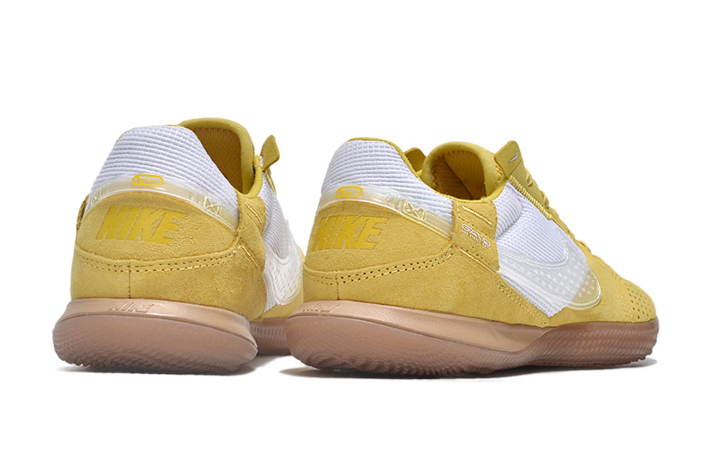 Tênis Futsal Nike Street Gato IC - Amarela e Branca