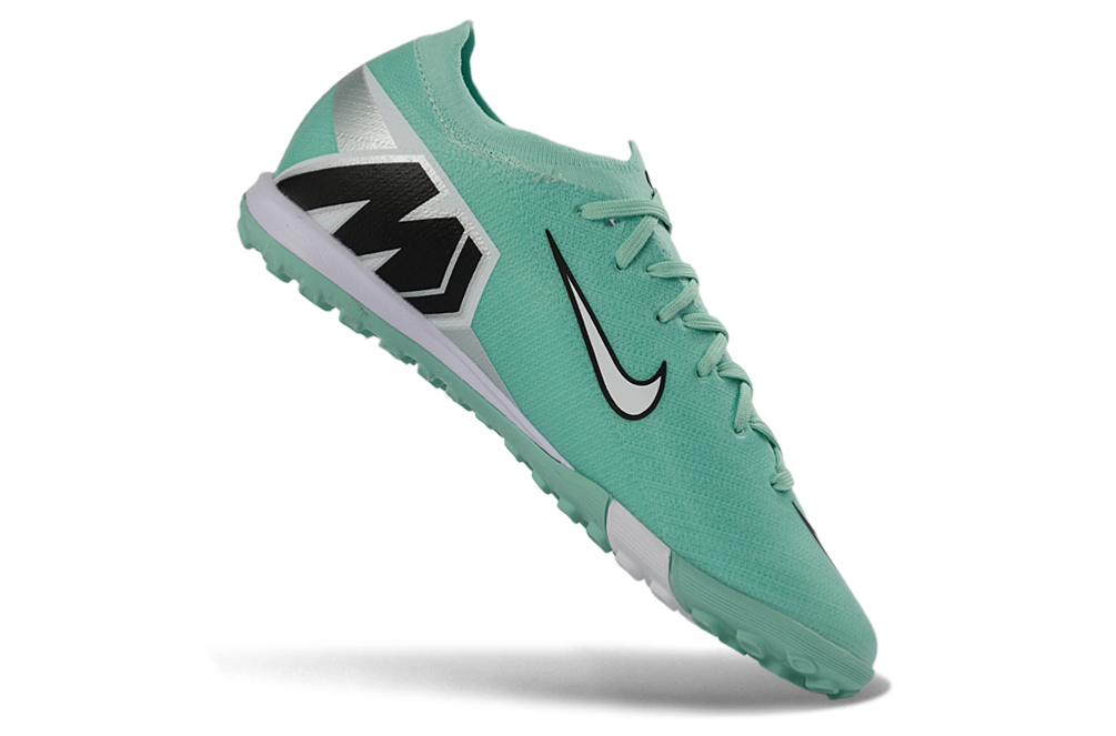 Chuteira Society Nike Air Zoom Mercurial Vapor 16 Elite TF - Turquesa