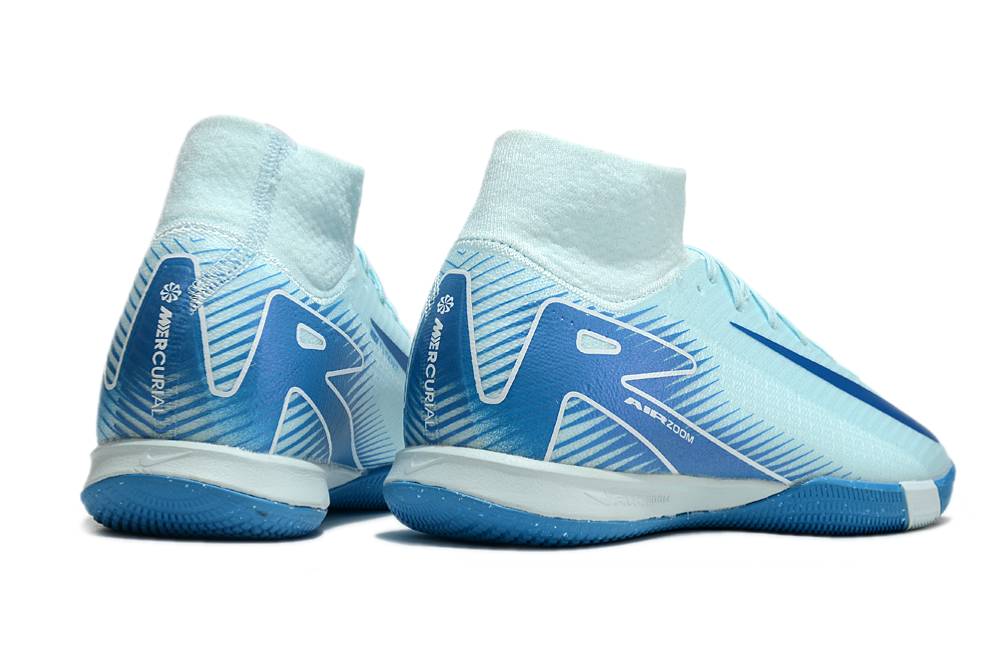 Chuteira Futsal Nike Air Zoom Mercurial Superfly 10 Elite  IC - Azul