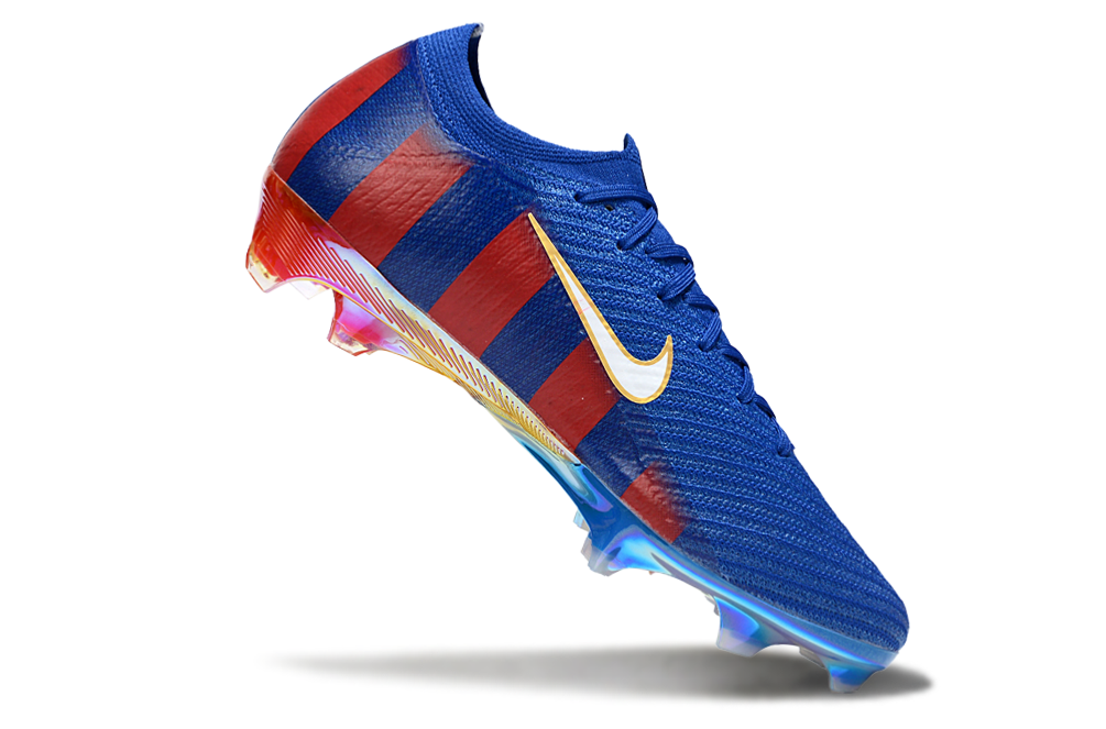 Chuteira Nike Air Zoom Mercurial Vapor 16 Elite FG - Azul e Grená