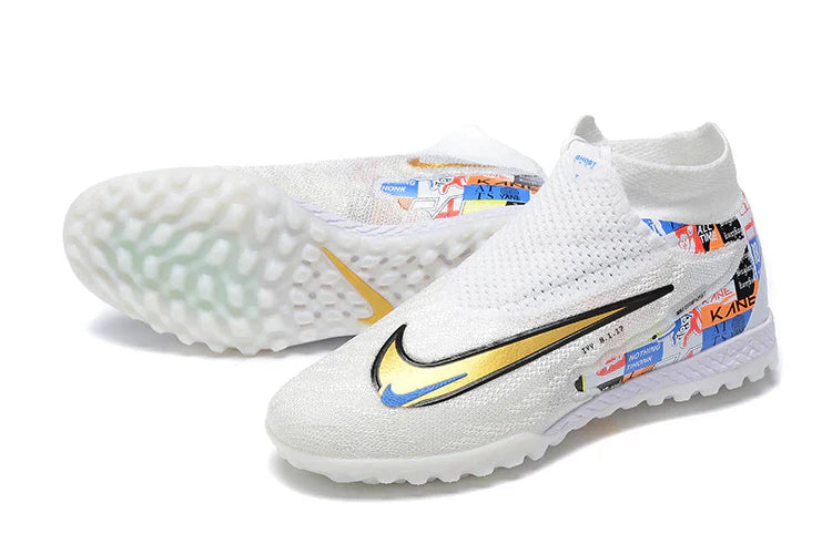 Chuteira Society Nike Gripknit Phantom GX Elite Dynamic Fit TF
